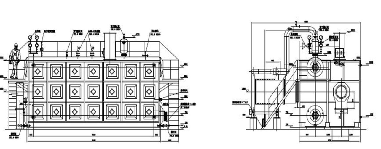 鍋爐內(nèi)部流程圖
